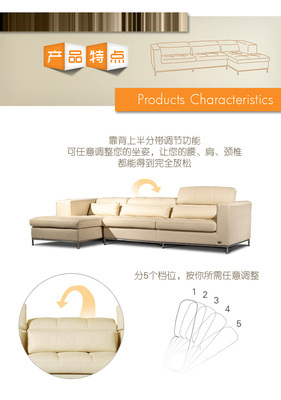 现代家居新风尚 探秘2009款皮艺沙发转角组合